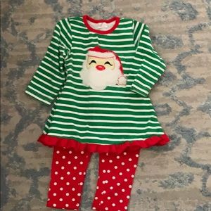 Baby girl Christmas outfit